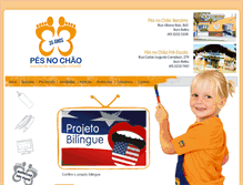 Tablet Screenshot of pesnochao.com.br